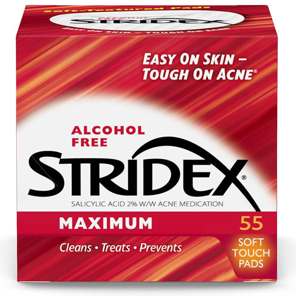 Stridex Alcohol-free Maximum Strength Acne Pads