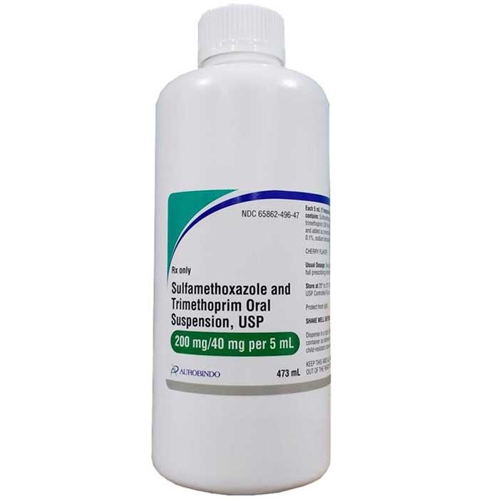 Trimeth Sulfamethoxazole and Trimethoprim 200 mg /40 mg Per 5 mL Oral Suspensi ...