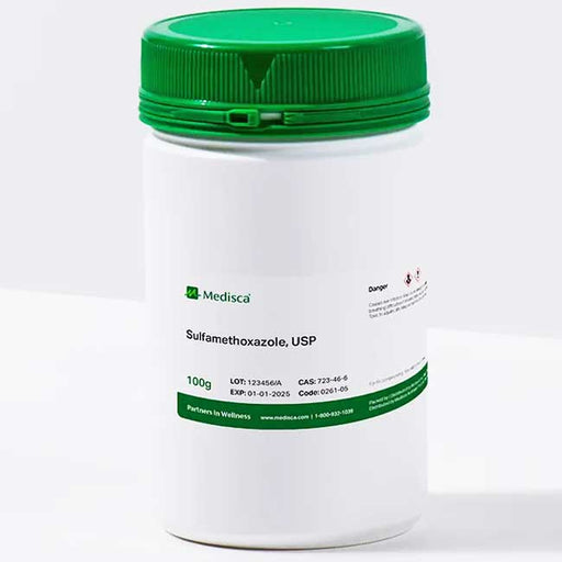 Sulfamethoxazole USP For Compounding (API) - Antibiotic, Infection Control, Bacterial Treatment, Custom Formulation Solutions