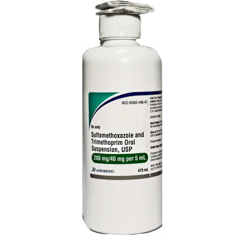 Trimeth Sulfamethoxazole and Trimethoprim 200 mg /40 mg Per 5 mL Oral Suspensi ...