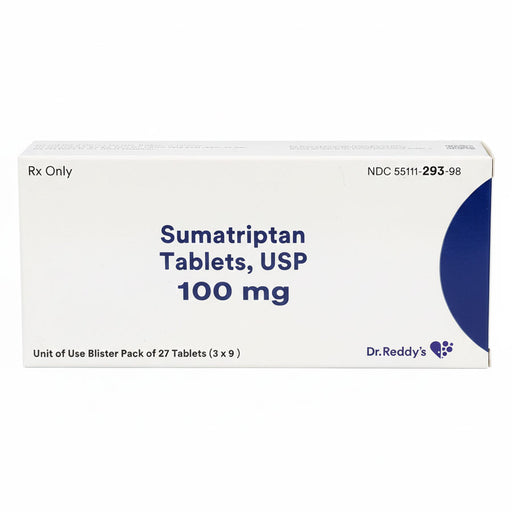 Sumatriptan Succinate 100 mg Tablets Dr Reddys Laboratories