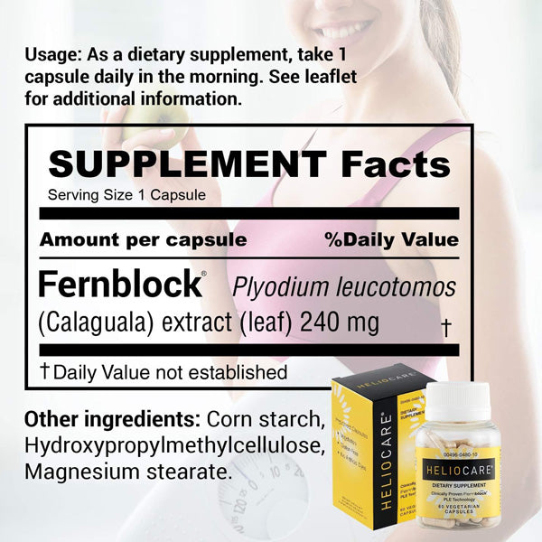 Heliocare Anti-Aging and Sun Effects Capsules with Fernblock Technolog   Mountainside Medical