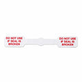 Tamper Proof Paper Seals - Do Not Use If Seal Is Broken, 1000/Roll