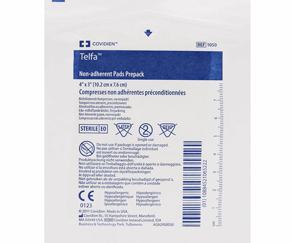 Telfa R. Cook Telfa Ouchless Pads: Non-Adherent Wound & Burn Care — Mountainside Medical