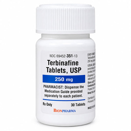 Terbinafine 250 mg Tablets by Biopharma