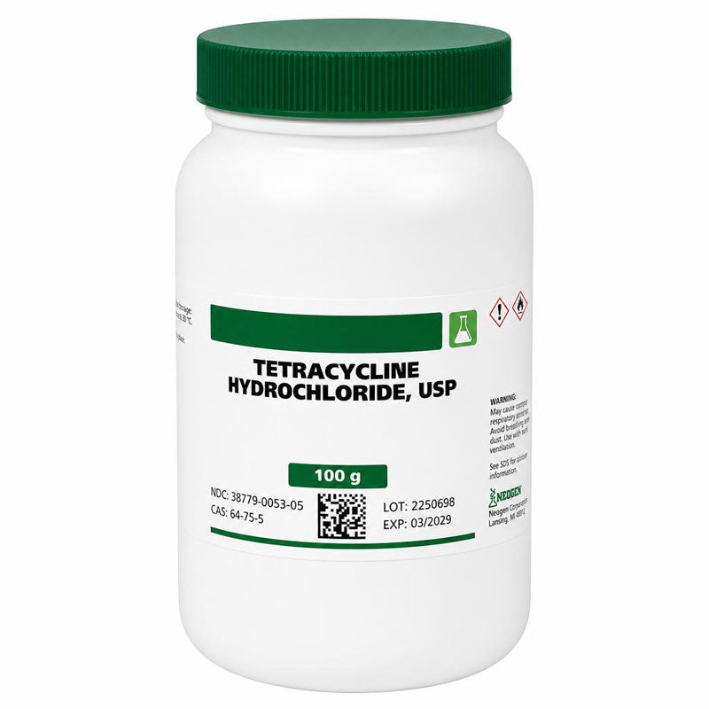 Tetracycline Hydrochloride API Powder USP For Compounding