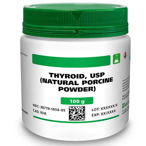 Thyroid USP (Natural Porcine Powder) API for Compounding