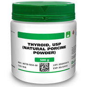 Thyroid (Porcine) API Powder for Compounding 25 g 100 g 500 g 1 Kg
