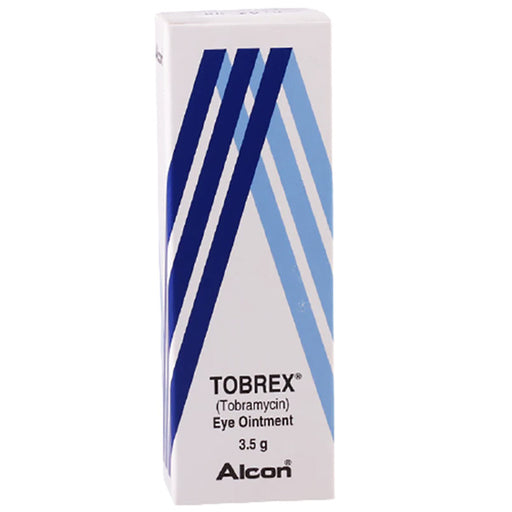 Tobrex Tobramycin Eye Ointment 0.3%, 3.5 mg Tube