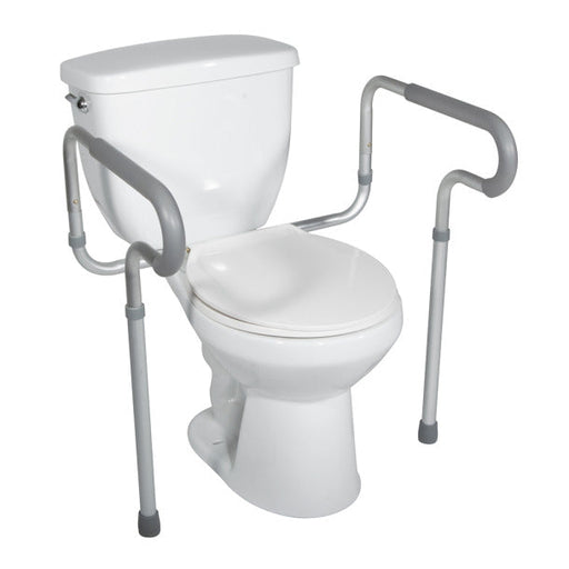 McKesson Adjustable Toilet Safety Frame with Padded Arms | Mountainside Medical Equipment 1-888-687-4334 to Buy