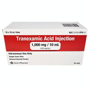 Tranexamic Acid Injection 1000 mg Per 10 mL x 10 Vials