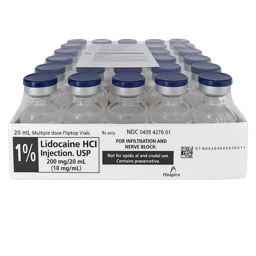 Lidocaine 1% | Lidocaine Injection by Hospira