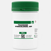 Container of Trazodone Hydrochloride USP for compounding medicines.