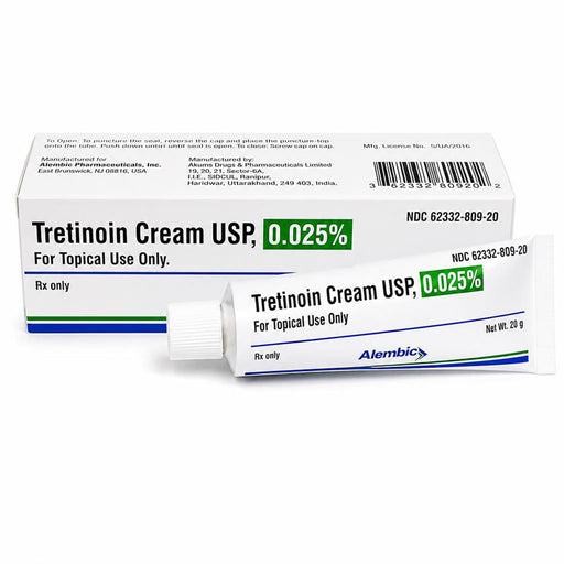 Tretinoin Cream 0.025% for Acne, Wrinkles & Anti-Aging 20 gram