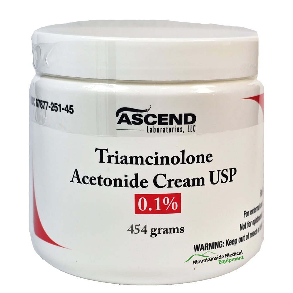 Tri Cream For Rash Triamcinolone Acetonide Cream 0.1% Jar 454 grams — Mountainside Medical ...