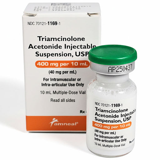 Triamcinolone Acetonide Injection 40 mg Amneal NDC: 70121-1169-01