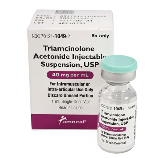Triamcinolone Acetonide Injection 40 mg Amneal