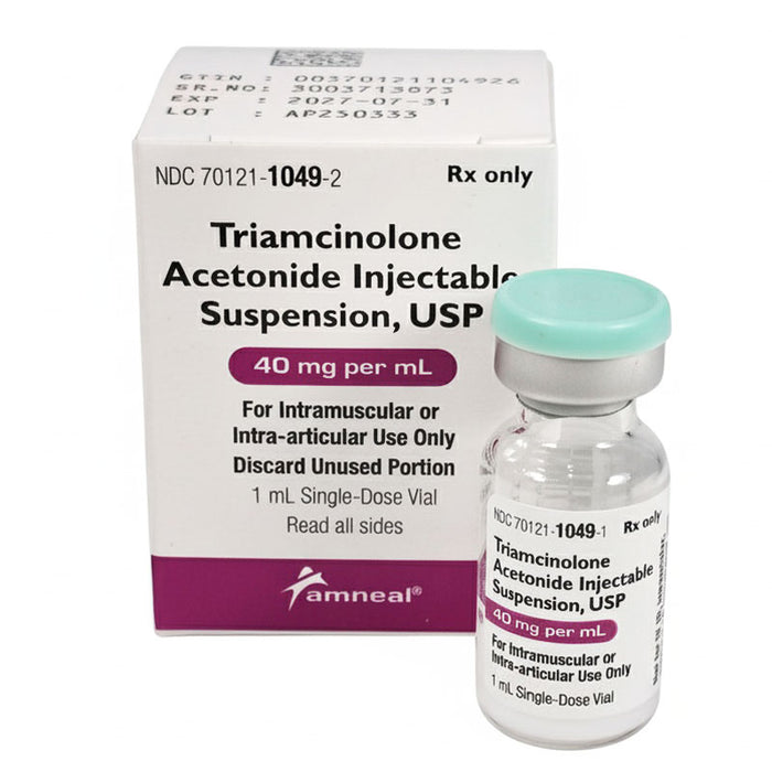 Triamcinolone Acetonide Injection 40 mg Amneal