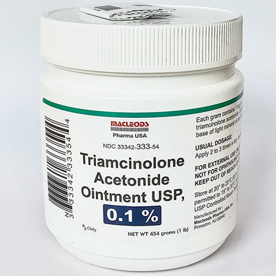 Triamcinolone Acetonide Ointment 0.1% Pound Jar Macleods