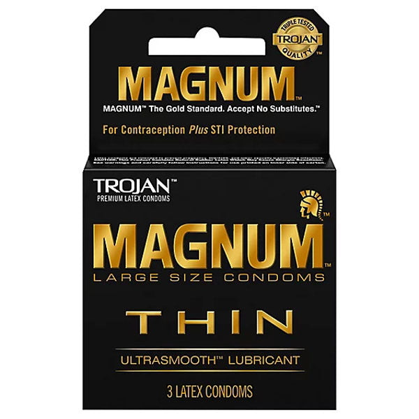 Trojan Magnum Large: Comfort, Protection & Safety  Mountainside Medical