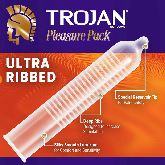 Trojan Pleasure Pack: Varied Experiences & Protection Mountainside Medical Trojan Pleasure Pack: Varied Experiences & Protection Mountainside Medical