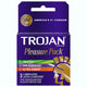 Trojan Pleasure Pack Lubricated Condoms with Twisted, Her Pleasure & Ribbed 3-Pack