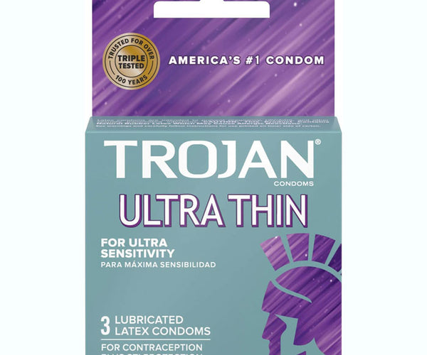 Trojan Ultra Thin: Maximum Sensation & STI Protection  Mountainside Medical