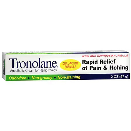 Buy Tronolane Anesthetic Cream for Pain Relief 1 oz