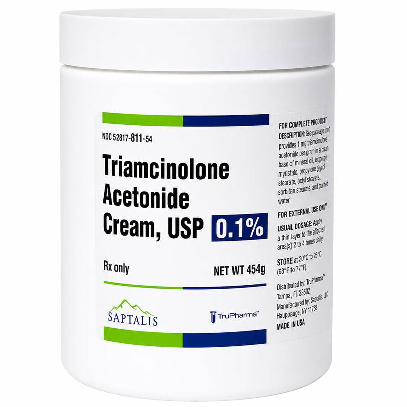 TruPharma Triamcinolone Acetonide Cream Jar 454 grams