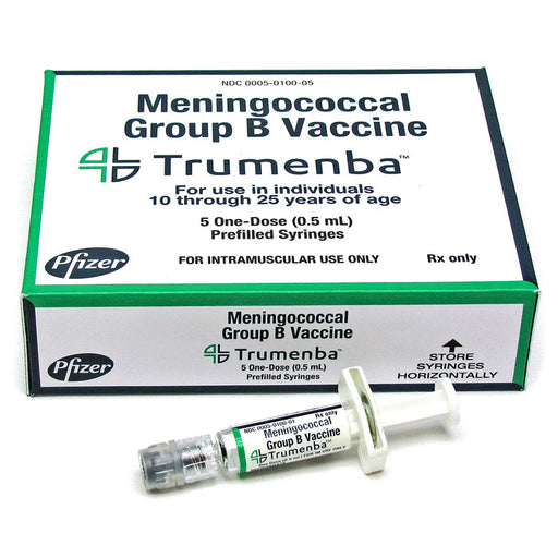 Trumenba Meningococcal Vaccine Prefilled Syringes by Pfizer