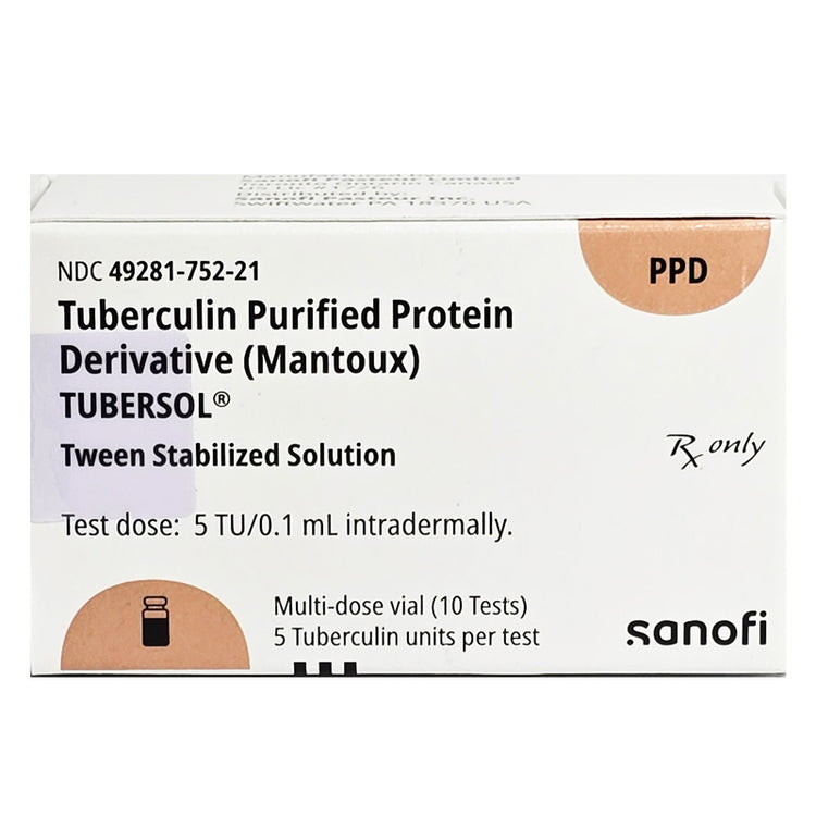 Tubersol Rx Tubersol Tuberculin Purified Protein Derivative 1 mL (10 Tests ...