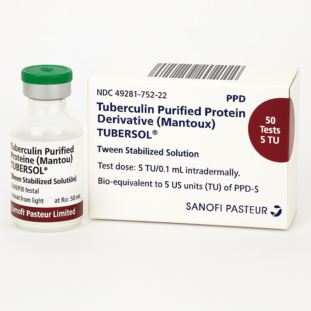 Tubersol Tuberculin Purified Protein Derivative (Mantoux) 5 mL Vaccine