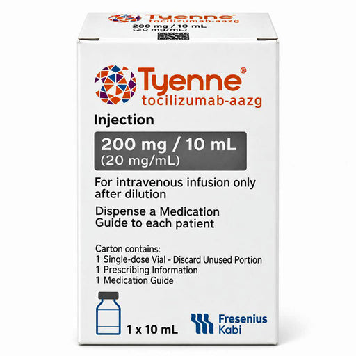 Tyenne Tocilizumab-Aazg Injection 10 mL Vial