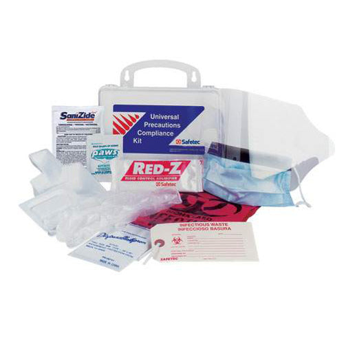 Universal Precautions Compliance Kit with Mountable Hard Case by Safetec ensures hygiene and safety in workplaces.