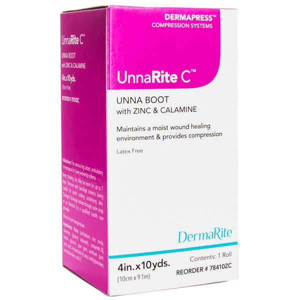 Unna Boot UnnaRite C Bandage with Zinc Oxide and Calamine for