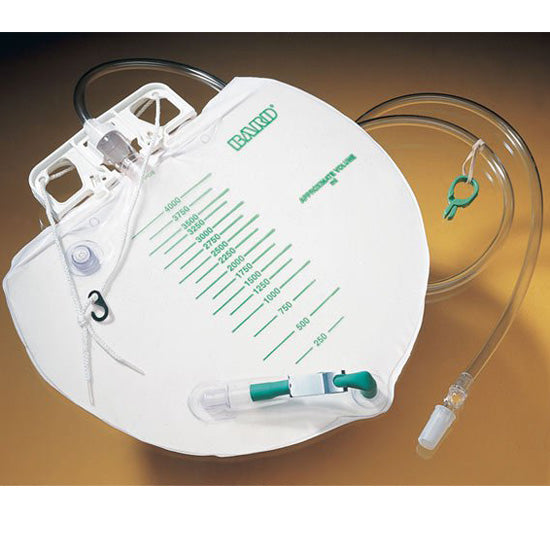Collana premium rich cream New ⑥ Urinary Drainage Bag, Large 4000cc - Bard 153509 — Mountainside