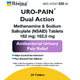 Uro-Pain Antibacterial Urinary Pain Relief Medicine, Methenamine and Sodium Salicylate Tablets, 24 Count