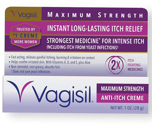 Vagisil Anti-Itch Cream Maximum Strength Formula  Mountainside Medical