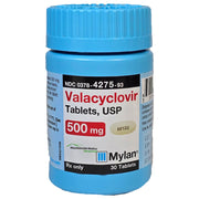 Valacyclovir Hydrochloride Tablets, Antiviral Prescription for Herpes Virus Infections 