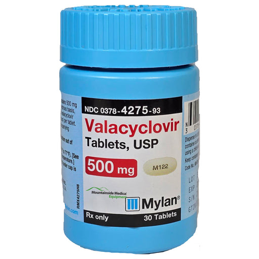 Valacyclovir Hydrochloride Tablets, Antiviral Prescription for Herpes Virus Infections 