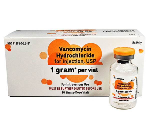 Vancomycin Subcut Injection Vancomycin Antibiotic Injection 1 gram Per Vial — Mountainside Medical
