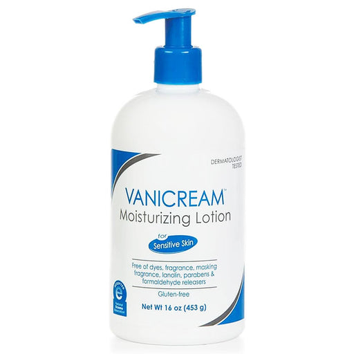 Vanicream Moisturizing Lotion For Sensitive Skin 16 oz Pump Bottle
