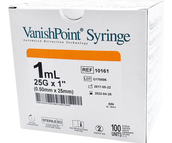 Spuit 1ml met naald – Medical Effects