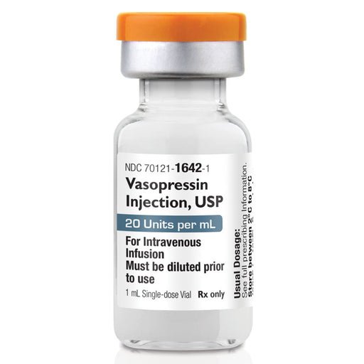 Vasopressin Injection Vial 20 Units Per mLAmneal Pharmaceuticals