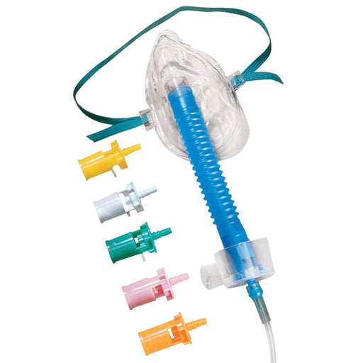 Venturi-Style Oxygen Mask with U Connect-It Tubing by AirLife Default Title
