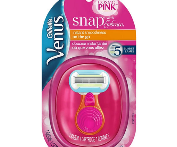 Venus Snap with Embrace Cosmo Pink Women's Razor — Mountainside Medical