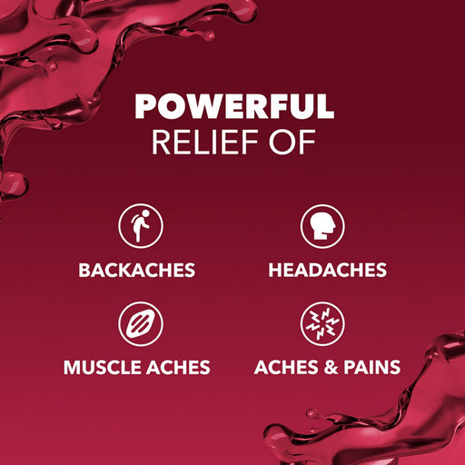 Vicks PainQuil Pain Reliever provides powerful pain relief for backaches, headaches, and muscle aches.
