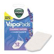 Vicks Vapopads with Calming Menthol and Lavender Scent
