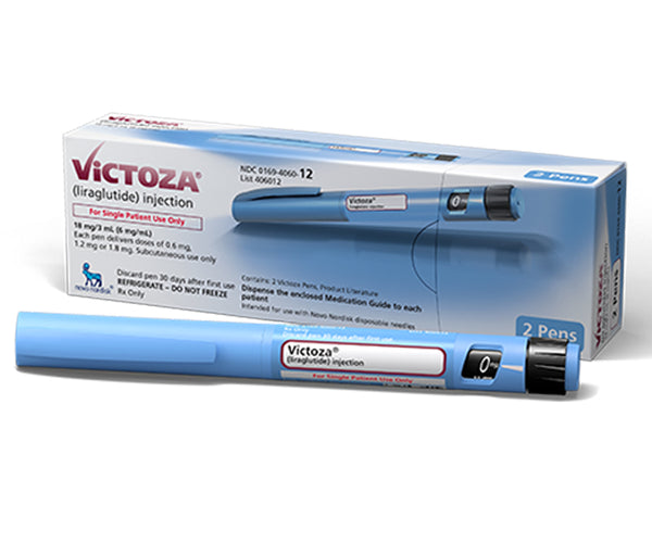 Victoza Liraglutide Injection Pen 6mg (rDNA Orgin) 3mL x 2 Per Box  **Refrigerated Item