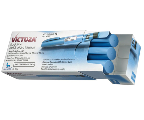 Victoza Liraglutide Injection Pen 6mg (rDNA Origin) 3mL x 3 Per Box ...